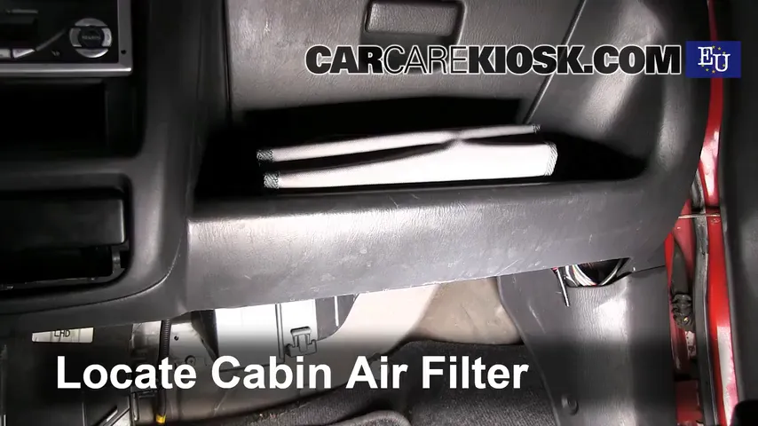 2003 Suzuki Wagon R 1.3L 4 Cyl. Filtro de aire (interior)